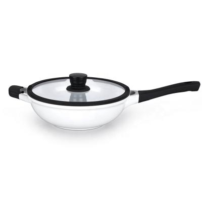 China Cookware Factory Wholesale Easily Cleaned Kitchen 18-30cm Frying Pan for sale