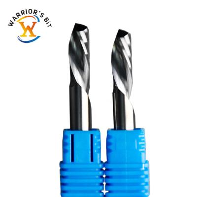 China Carbide CNC ROUTER BIT With High Performance Cutting On Foam Acrylic Board PVC Solid Carbide Plastics And End Mills for sale