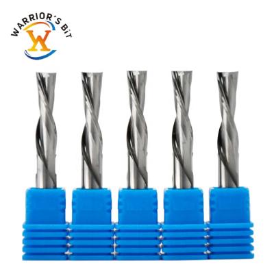 China Solid Carbide CNC Router Bit Spiral Down Cut For Hardwood Plywood 3mm 4mm 6mm Carbide End Mills for sale