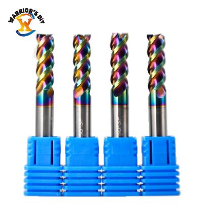 China Rough Carbide End Mill Cutter For High Mirror Finish Aluminum Polished Carbide End Mill for sale