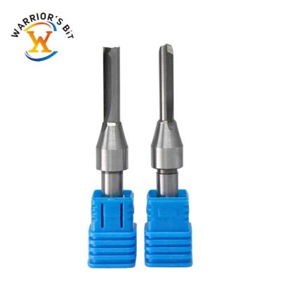 China Carbide TCT Grooving Straight Bit For Woodworking Solid Carbide End Mill CNC Router Bit Chipbreak Rougher for sale