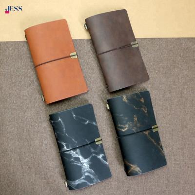 China Loose Leaf Binder DIY Leather Journal Refillable Notebook for Traveler for sale