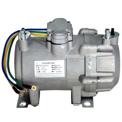 China Universal Type Scroll 12v 24v DC Electric Automotive Air Conditioner Ventilation System Compressor for sale