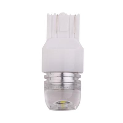 China Aluminum+LED Highlight Brake 7443 5630 3SMD T20 Lens DC 12V 3W Backup Light Red White for sale