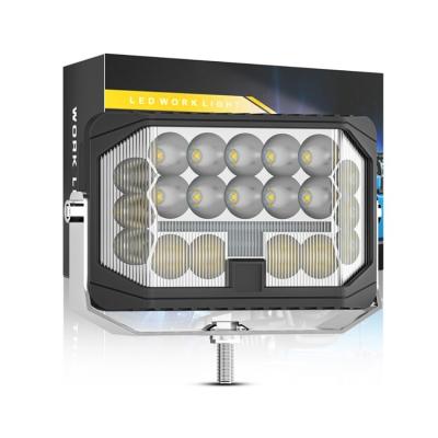 China SUV/ATV/Pickups/Ships/Trucks 7 Inch LED Run Light 240W Yellow/White Flood 32LED DC12V-80V Combo Spot Beams For Marine Boat for sale