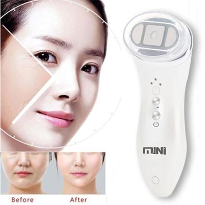 China Skin Tightening Ultrasound Ultrasound Facial Massager Mini Hifu High Intensity Focused Lifting Machine for sale