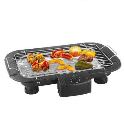 China Factory direct sale 2000W multi function electric barbecue smokeless indoor table easily cleaned electric grill for sale