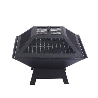 China Easily Assembled 3 In 1 Square BBQ Grill Hand Heater Multi Function BBQ Grill for sale