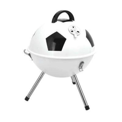 China Easily Assembled Outdoor Football Design Charcoal Grill for sale