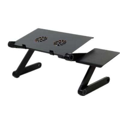 China Factory Sale Adjustable Laptop Table Four Original Size Adjustable Laptop Table (Height) For Bed Leg Folding Aluminum Laptop Table for sale