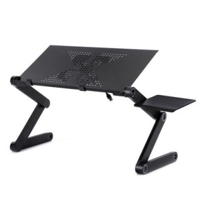 China (Size)Adjustable Differe t Colors Portable Adjustable Laptop Table Stand Aluminum Laptop Desk For Bed Sofa for sale