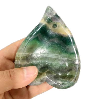 China China custom polished craft crystal white fluorite crystal bowls for home decor crystal ashtray for sale