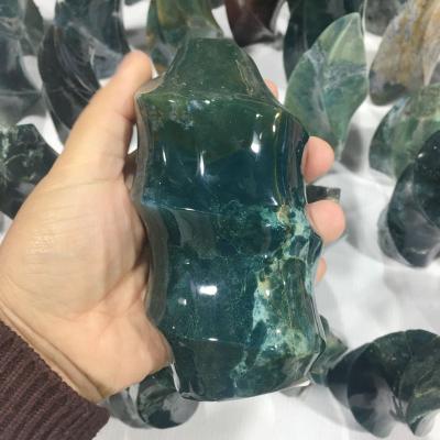 China China Hot Sale Agate Freeform Flame Burst Fengshui Crystals Healing Natural Aquatic Crystal Stone For Decoration for sale