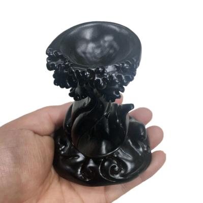 China China Wholesale Handmade Crystal Sphere Ball Wooden Base for sale