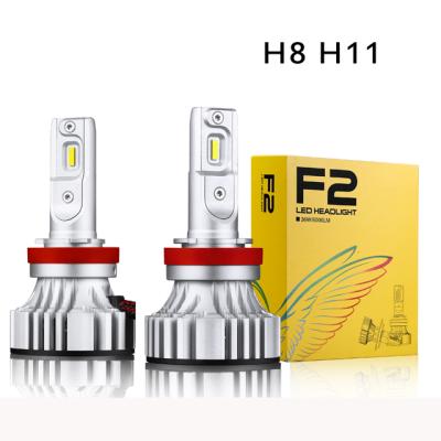 China H8 H11 F2 12000 9006 H7 9007 H13 H4 AXD-F2-CR-H11 LUMENS LED Headlight 9005 for sale