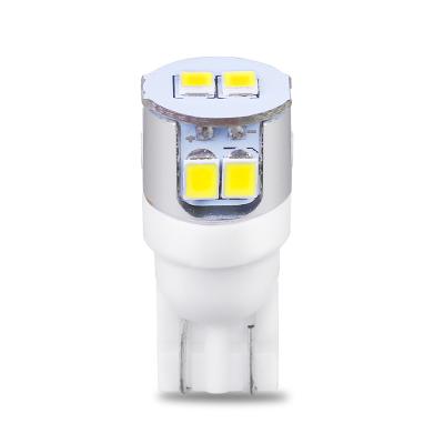 China Super Bright T10 LED Car Light Lamp 2835 SMD Wedge 2825 194 168 Led Bulb AXD-T10-2835-8W for sale