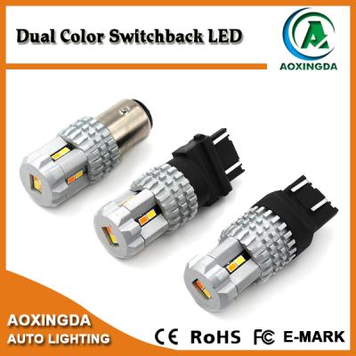 China 9~18V 550LM 3020 12 led car 3157 7443 1157 roller coaster led bulb AXD-3157-3020-12WY for sale