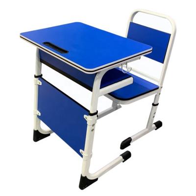 China Modern Wholesale High Quality School Furniture Student Desk Chair Combo School Table Set for sale