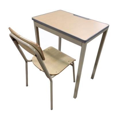 China Hot Sale Modern School Furniture School Classroom Children Modern Student Desk And Chair for sale