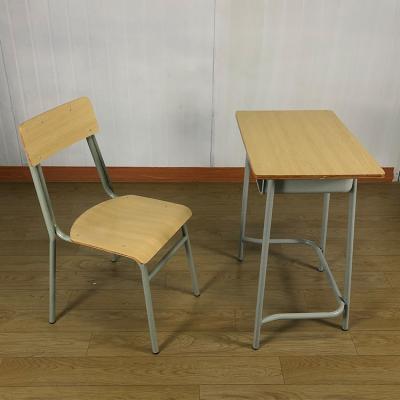 China Modern Factory 600*400 Cheap Primary School Furniture Students Study Desk Chair In Classroom For Kids for sale