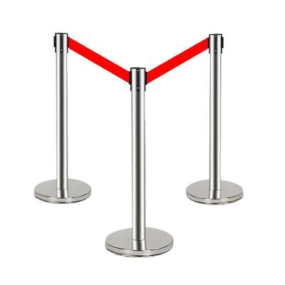 China Factory Wholesale Line Eco - Friendly Green Belt Retractable Stands Parking Stands Crowd Control Stands for sale