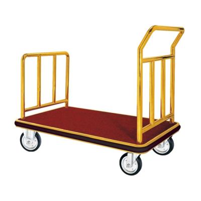 China Eco - Friendly Wholesale Luggage Cart Hotel Lobby Carts Town Crier Luggage Cart for sale