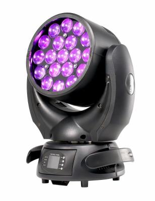 China Hotel BALMZ1915F Advanced Event Solution 19ps 15w RGBW 4 in 1 Professional Moving Head Led Zoom Wash Beam Light for sale