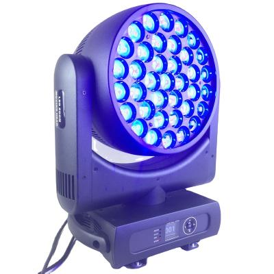 China Sports Stadiums BALMZ3715F Professional Stage Led Zoom 37ps 15W RGBW Moving Head Beam Wash Light for sale