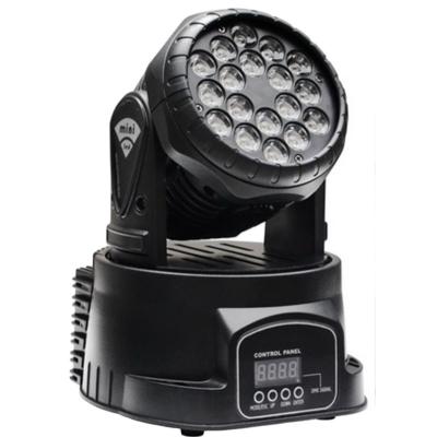 China BALMW1803 Hotel Disco Led Wash 18ps 3W Moving Head Light Advanced Event Solution for sale