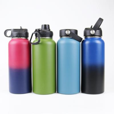 China PORTABLE Double Wall Insulated Outdoor Sports Vacuum Flask Stainless Steel Thermal Water Bottles Custom Logo for sale