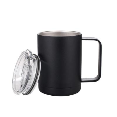 China 2022 Viable Hot Sale 10oz Custom Stainless Steel Coffee Mug / Double Wall Beer Tumbler With Handle for sale