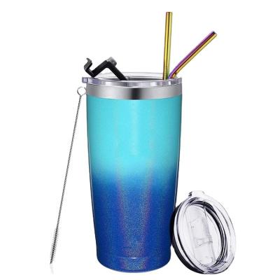 China Factory Wholesale PORTABLE 18/8 Stainless Steel Vacuum 20Oz Tumbler Travel Car Cups Double Wall Mug for sale