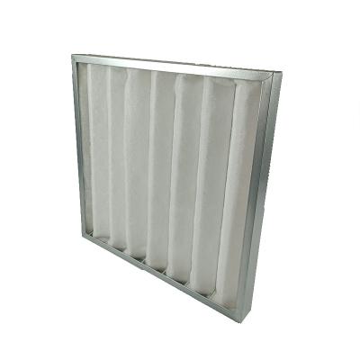 China High quality China eco-friendly factory with competitive price custom preminary G3 efficiency dual file pleated panel air filters for sale