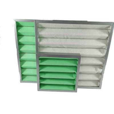 China Customized Size High Capacity Quality DTAF HVAC Air Filter Best Air Conditioning Eco-friendly Filter For Ventilation System Panel Air Filters for sale