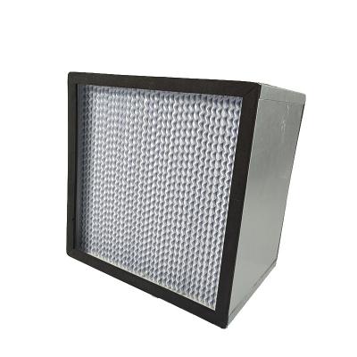 China 0.3 micron 99.99% eco-friendly air filters for air conditioning air filter china panel 24x24 h13 customizable deep pleated hepa filter for sale