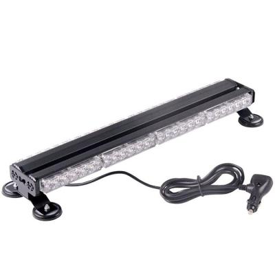 China PC Housing+ Aluminum Alloy Frame 24inch Double Side 48 Magnet Mount Led Cigarette Plug In 7 Mode Car Truck Tow Plow Roof Strobe Light Flash Bar for sale