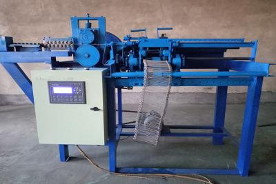 China Three Phases Automatic Wire Mesh Machine , Double Loop Wire Forming Machine Easy Operating for sale