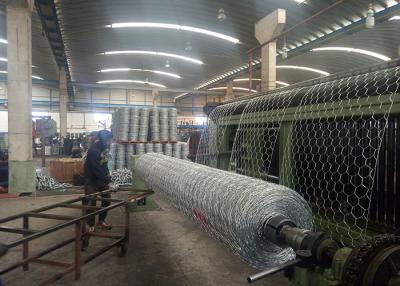 China Compact Design Gabion Wire Mesh Machine 195 - 225M/H Speed Netting Machine for sale