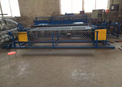 China 9.0KW Motor Power Chain Link Machine , Scientific Fencing Wire Machine 4.2 Tons for sale