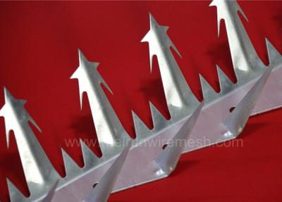 China High Security Fence Wall Spikes 1.22m Common Length With Prepunched Holes for sale