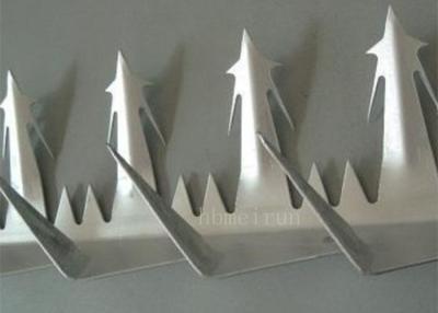 China Galvanized Anti Climb Spikes Single Razor Type Light Weight Easy Installing for sale