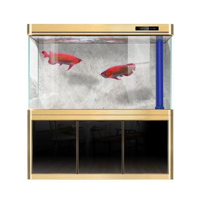 China FengYun Arowana Series Custom Viable Luxury Ultra Clear Aquarium Home Large for sale