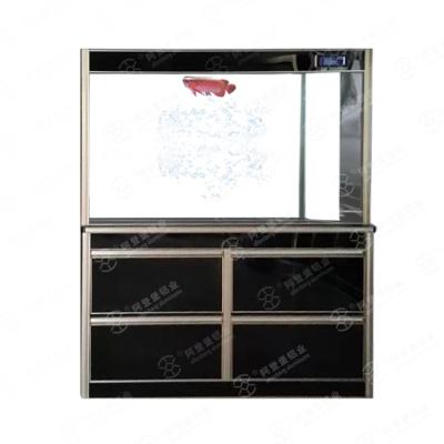 China Large Aquarium Living Room Desktop Fish Tank Sustainable Water Change Free Ecological Fish Tank for sale