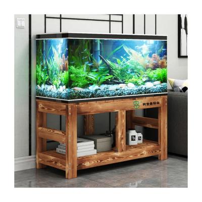 China Viable shine series curving arowana fish aquarium cheap generation filtration aquarium cabinet FORWARD for sale