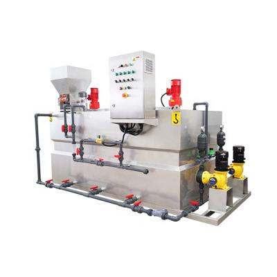 China PAM Polymer Preparation Unit Automatic Polymer Fertilizer Chemical Chlorine Mixing Powder Dosing System for sale