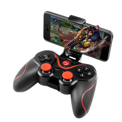 China For Android Smartphone TV Box Tablet Data Frog BT Wireless Gamepad For For PS3 Smart Laptop PC Laptop Game Controller Android Mobile Phone Controller PC for sale