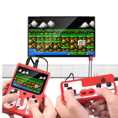 China Game Playing Classic AV Video Game Box 400 Plug Game Console SIP Out Mini Reto Game Support Two Players Gamepad for sale