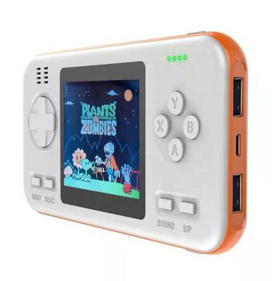 China For Mobile Phone DATA FROG Retro Handheld Portable Game Console With 8000mAh Power Bank Built-in 416 Games Classic Mini Handheld Console for sale