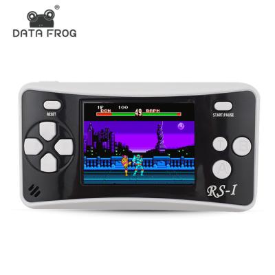 China DATA FROG Portable Game Console Support TV 2.5 Inch Handheld Game Player Built In 89 No Repeat Classic Games Console Best Gift For Kids for sale