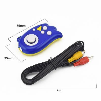 China Support TV Production Data Frog 8 Bit Mini Video Game Console Players Build In 89 Classic Games Support TV Output Plug And Game Player Best Gift for sale